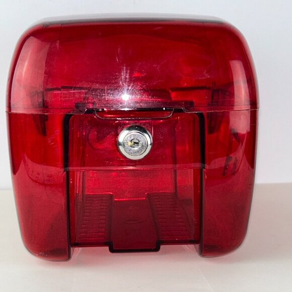 Ring King MDT070 Storage Box, CD storage, Disk storage WITH KEY!!!! Vintage - Picture 2 of 16